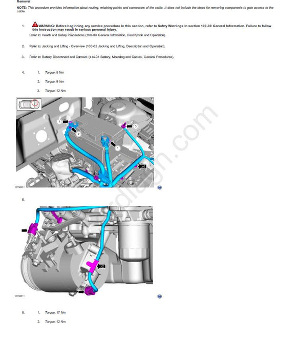 Ford Kuga 2013-2017 Workshop Manual