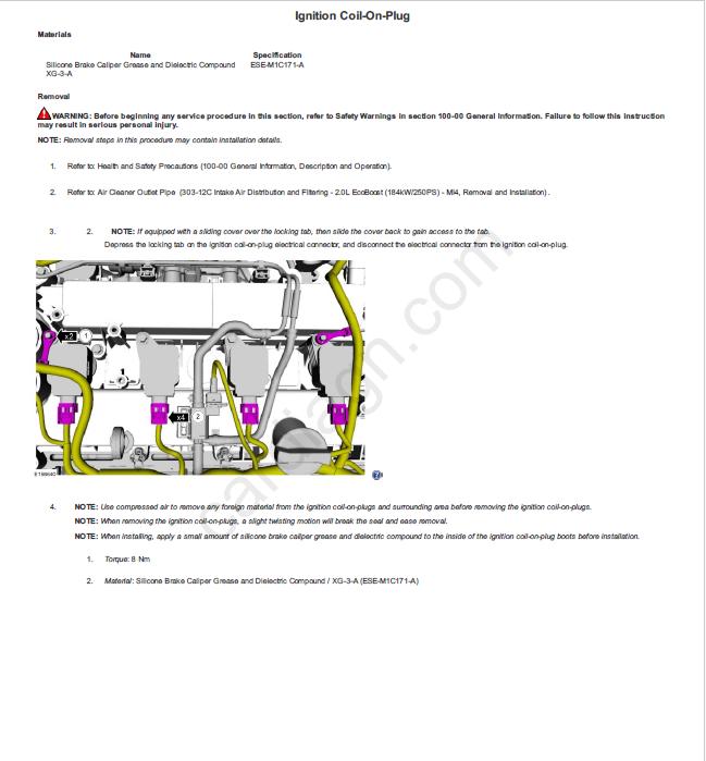 Ford Kuga 2013-2017 Workshop Manual