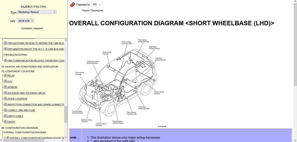 Mitsubishi Pajero IV Service Manual PDF – 2007 to 2018 Repair & Maintenance Guide
