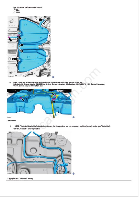 Ford Kuga 2013-2017 Workshop Manual