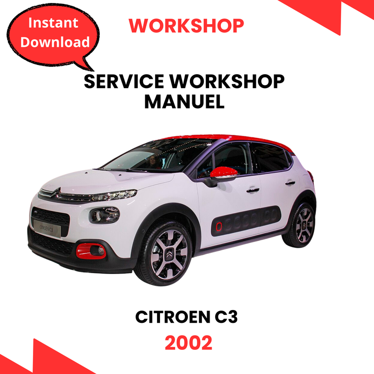 CITROEN C3 2002 WORKSHOP MANUAL