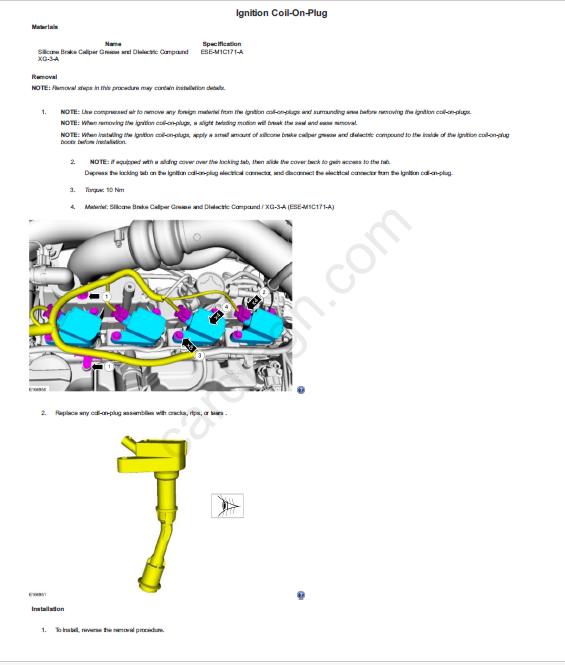 Ford Kuga 2013-2017 Workshop Manual